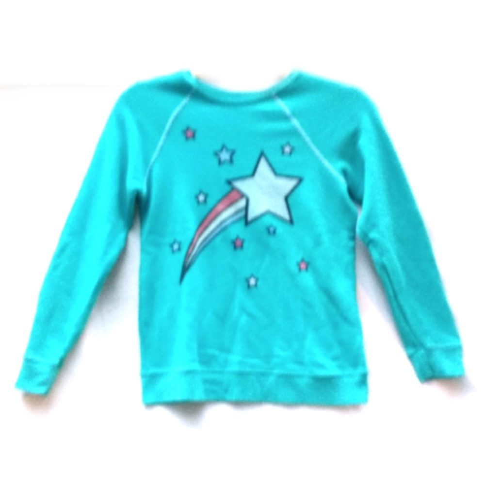 Wildfox Kids Shooting Stars Sweatshirt- Size 12